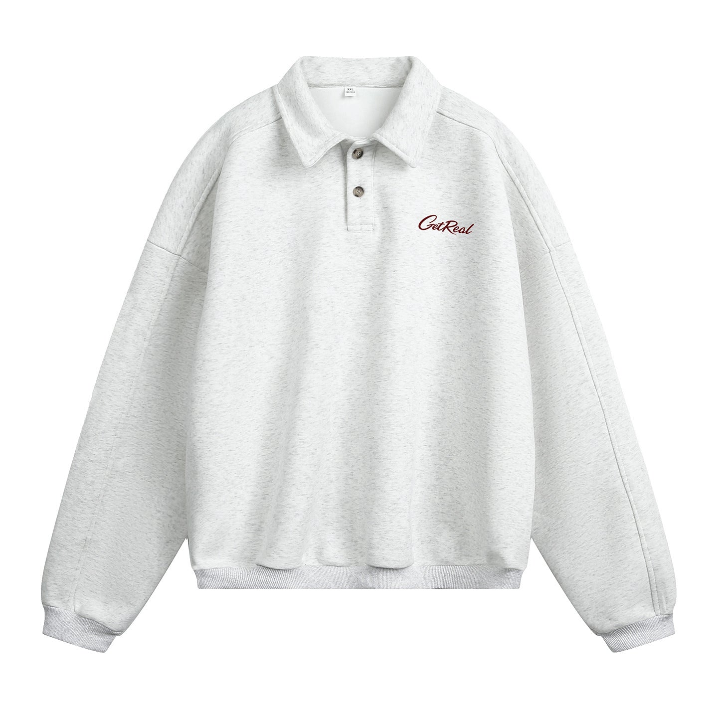 Men’s Letter Print Button Lapel Hoodie – Casual Long Sleeve Streetwear Sweatshirt