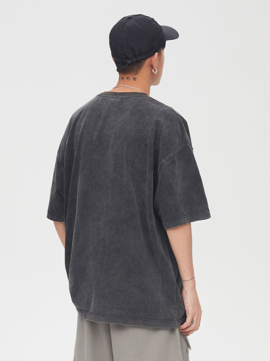 Women’s Trendy Animal Graphic Tee – Oversized Streetwear Cotton T-Shirt