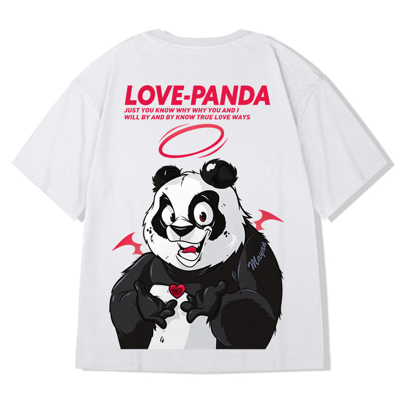 Men’s Year of the Ox Grimace Print T-Shirt – Loose Fit Hip Hop Streetwear Short Sleeve Tee