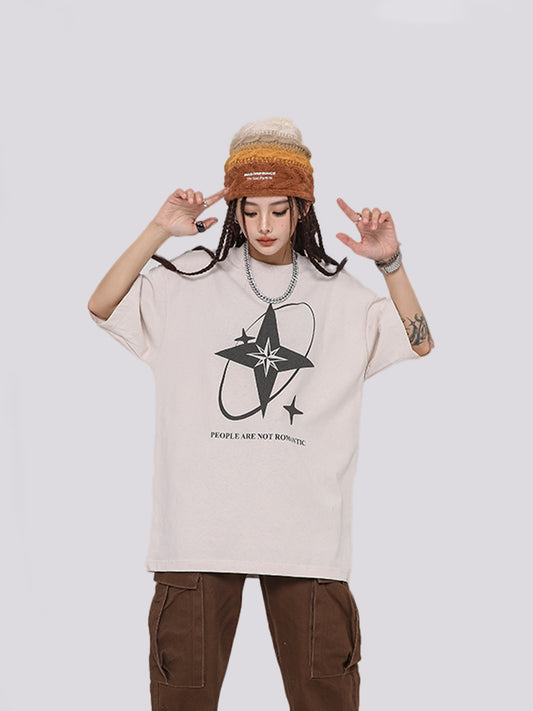 Women’s Loose Fit Cotton T-Shirt – Casual Round Neck Short Sleeve Tee