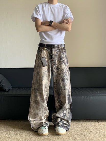 3D Camo Denim Pants for Men – Trendy Spring Summer Casual Jeans Streetwear Style