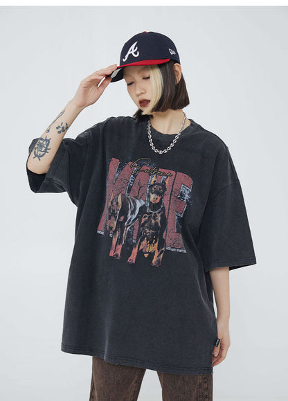 Women’s Doberman Graphic T-Shirt – Vi