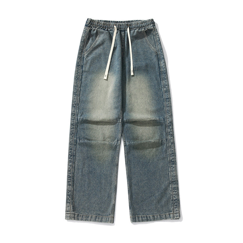 Men’s Japanese Pleated Drawstring Trousers