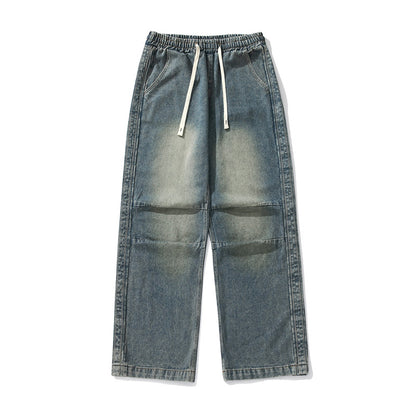 Men’s Japanese Pleated Drawstring Trousers