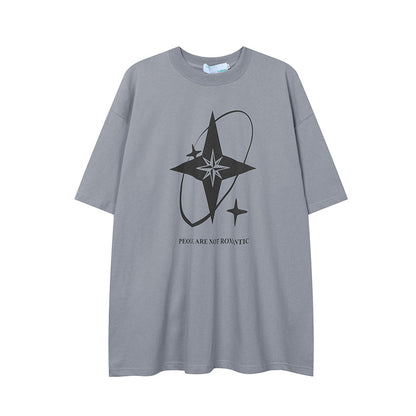 Women’s Loose Fit Cotton T-Shirt – Casual Round Neck Short Sleeve Tee
