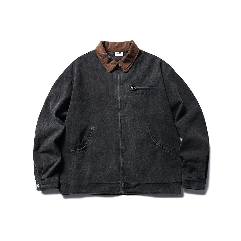 Stylish Retro Lapel Jacket for Men – Personalized Vintage Coat