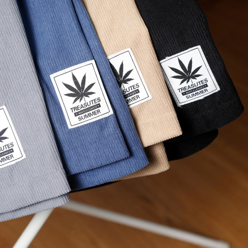 Men’s Lightweight Summer Shorts with Drawstring – European Size Casual Sports Pants