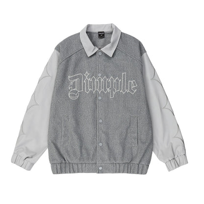 Men’s Trendy Colorblock Coat – Lightweight Casual Splicing Jacket