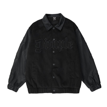 Men’s Trendy Colorblock Coat – Lightweight Casual Splicing Jacket