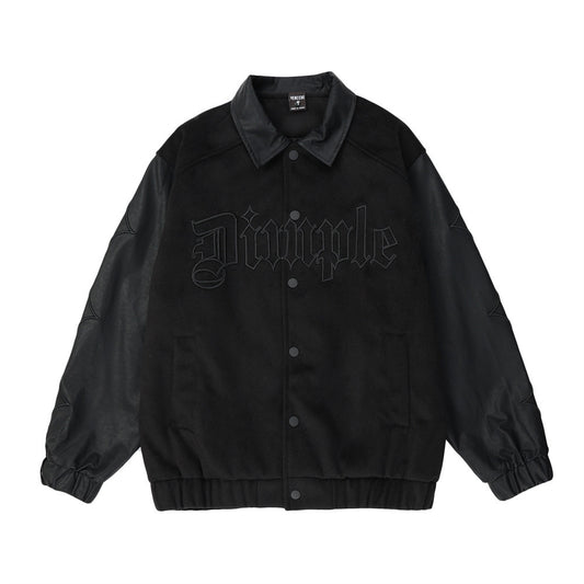 Men’s Trendy Colorblock Coat – Lightweight Casual Splicing Jacket