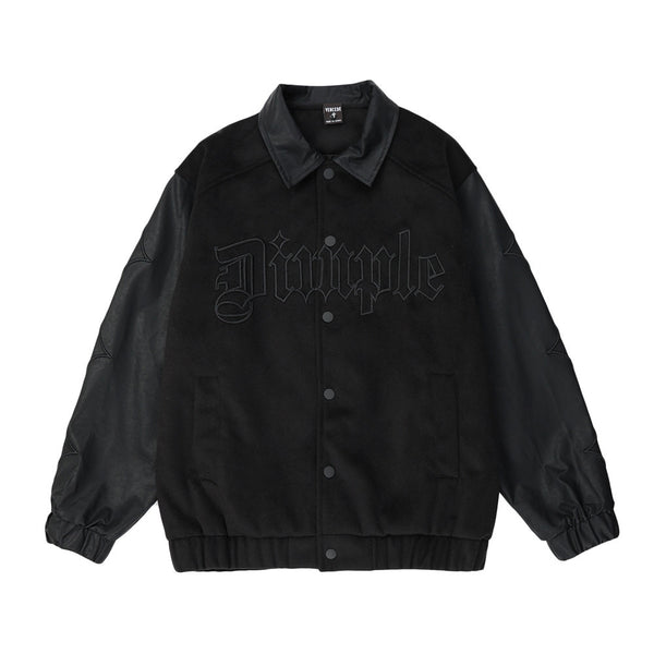 Men’s Trendy Colorblock Coat – Lightweight Casual Splicing Jacket