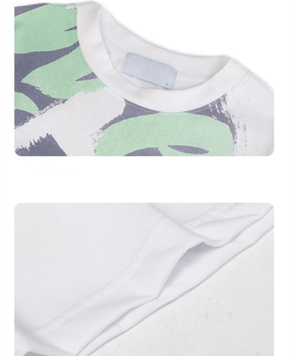 Men’s Fashion Loose Fit T-Shirt – Half Sleeve Casual Street Style