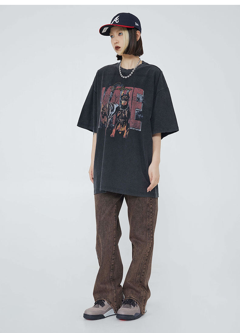 Women’s Doberman Graphic T-Shirt – Vi