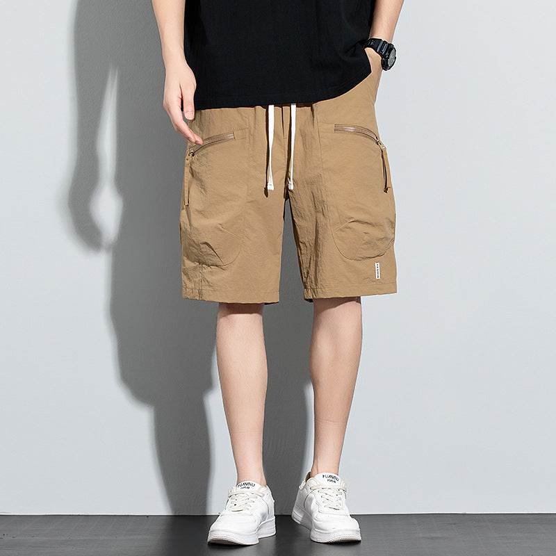 Men’s Lightweight Loose Fit Straight-Leg Casual Work Shorts