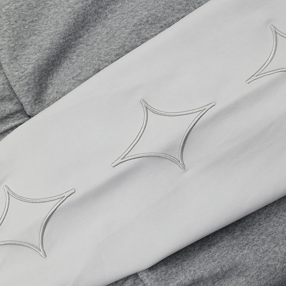 Men’s Trendy Colorblock Coat – Lightweight Casual Splicing Jacket