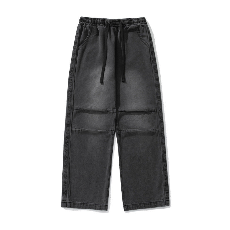 Men’s Japanese Pleated Drawstring Trousers