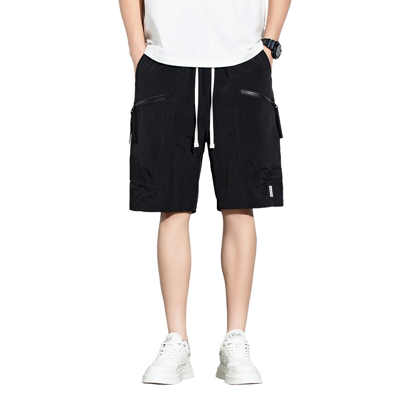 Men’s Lightweight Loose Fit Straight-Leg Casual Work Shorts