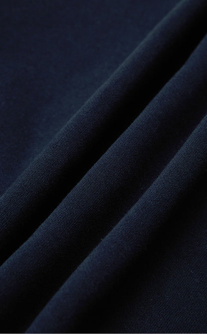 Men’s Streetwear Patch Embroidered Coat – Stylish Contrast Jacket