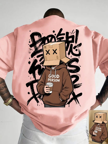 Men’s Versatile Crewneck T-Shirt – Modern Casual Fashion Top for Men