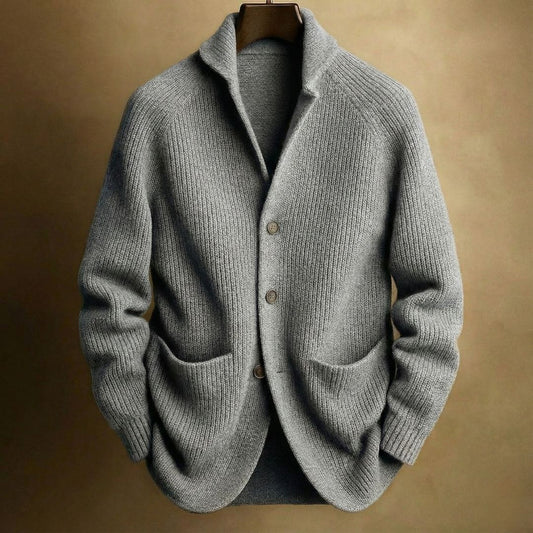 Men’s Knitted Button Cardigan Jacket