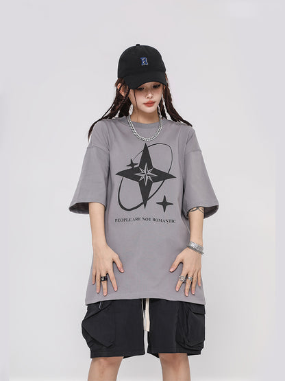 Women’s Loose Fit Cotton T-Shirt – Casual Round Neck Short Sleeve Tee