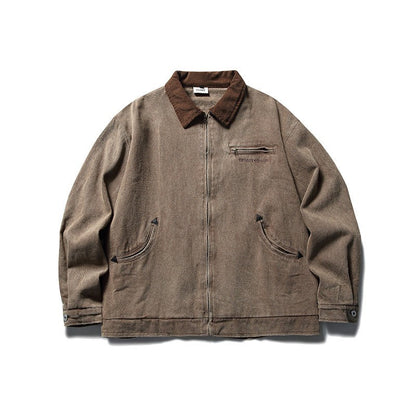 Stylish Retro Lapel Jacket for Men – Personalized Vintage Coat