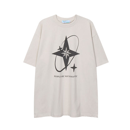 Women’s Loose Fit Cotton T-Shirt – Casual Round Neck Short Sleeve Tee