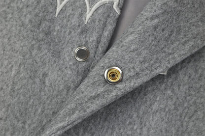 Men’s Trendy Colorblock Coat – Lightweight Casual Splicing Jacket