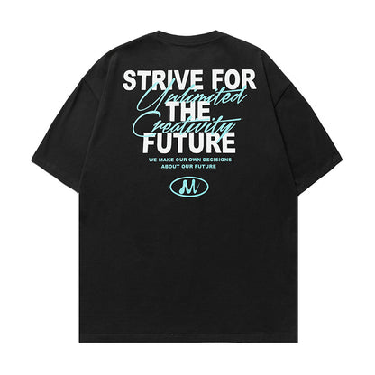 Men’s Trendy Printed Tee – Summer Short Sleeve Lightweight Casual Shirt