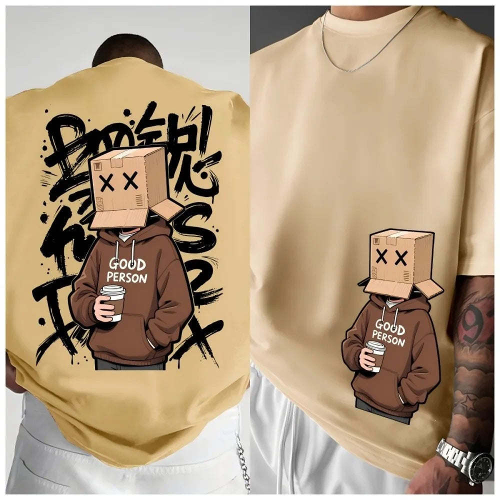Men’s Versatile Crewneck T-Shirt – Modern Casual Fashion Top for Men