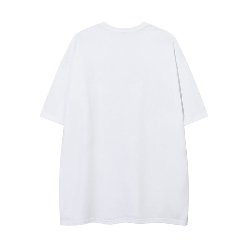 Women’s Cartoon Animation Graphic T-Shirt – Short Sleeve Casual Tee