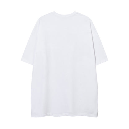 Women’s Cartoon Animation Graphic T-Shirt – Short Sleeve Casual Tee