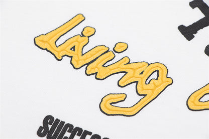 Men’s Loose Fit Printed Cotton T-Shirt – Casual Short Sleeve Graphic Tee