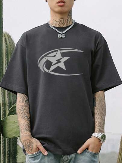 Men’s Stylish Casual Short Sleeve T-Shirt – Soft Premium Cotton Fashion Tee