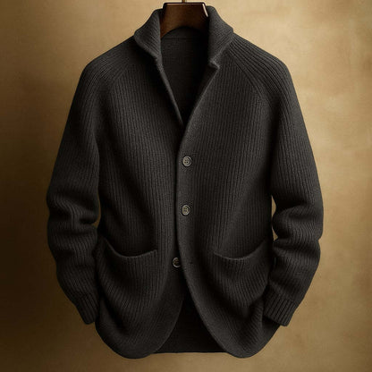 Men’s Knitted Button Cardigan Jacket