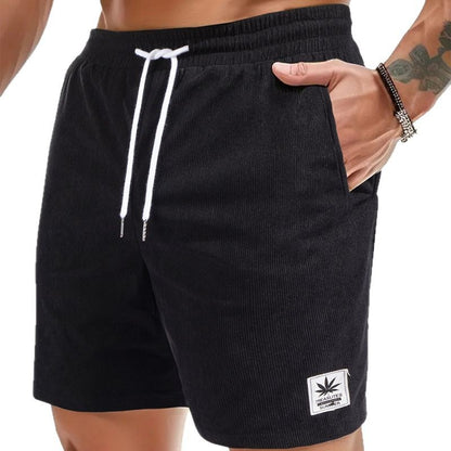 Men’s Lightweight Summer Shorts with Drawstring – European Size Casual Sports Pants