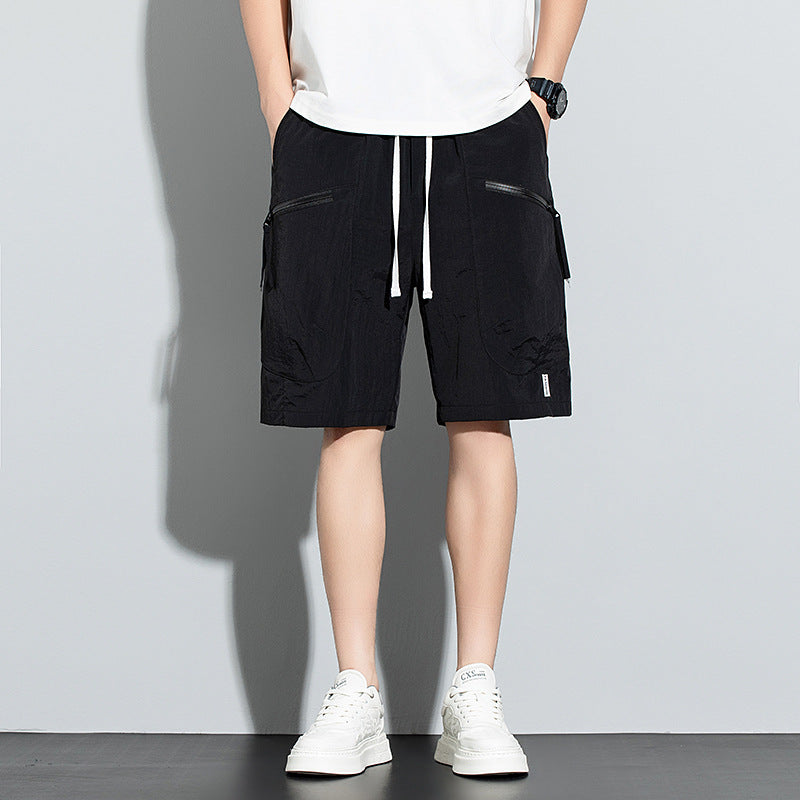 Men’s Lightweight Loose Fit Straight-Leg Casual Work Shorts