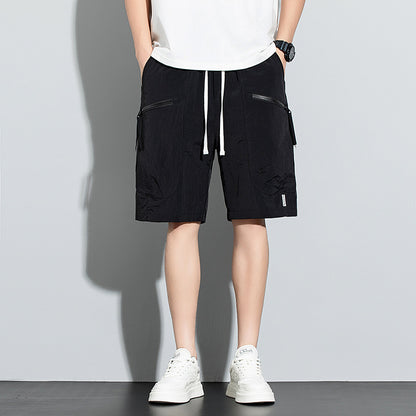 Men’s Lightweight Loose Fit Straight-Leg Casual Work Shorts