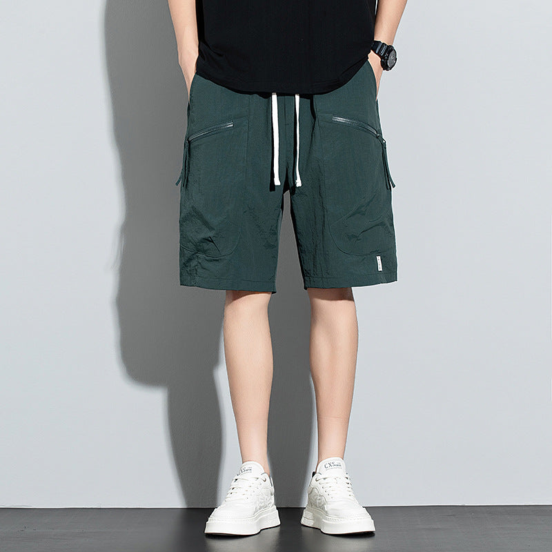 Men’s Lightweight Loose Fit Straight-Leg Casual Work Shorts