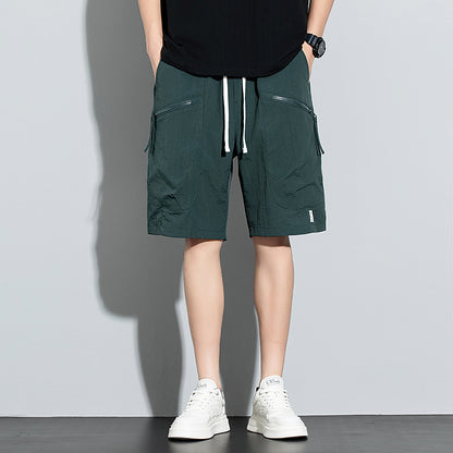 Men’s Lightweight Loose Fit Straight-Leg Casual Work Shorts