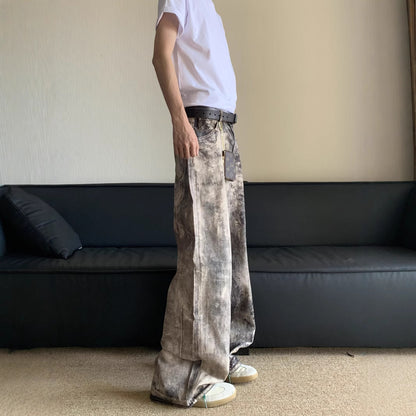 3D Camo Denim Pants for Men – Trendy Spring Summer Casual Jeans Streetwear Style